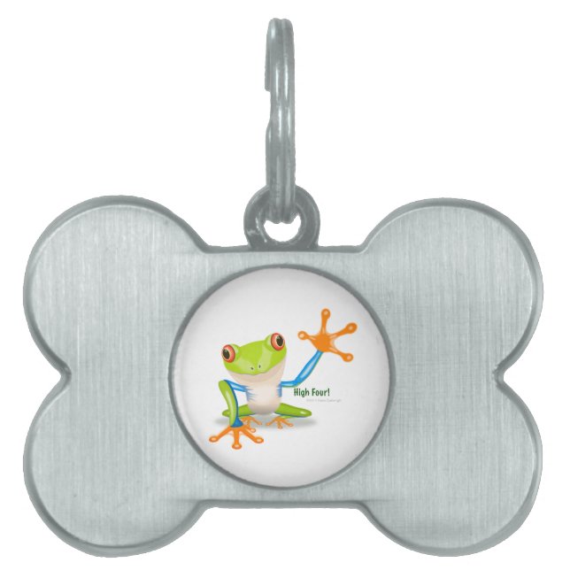 Freddie Frog "High Four" Tiermarke (Vorderseite)