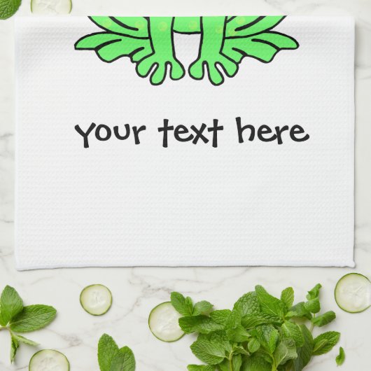 Freddie Frosch Küchentuch (Gefaltet)