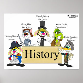 Freddie History Theme Poster