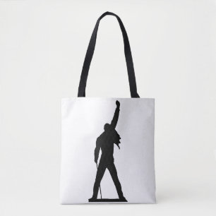 Freddie Mercury Pose Silhouette Tasche