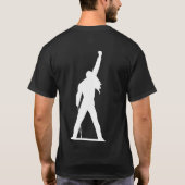 Freddie Mercury Silhouette T-Shirt (Rückseite)