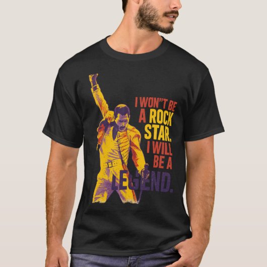 Freddie Mercury Vintage T-Shirt (Vorderseite)
