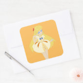 Freddo Venus Quadratischer Aufkleber (Umschlag)