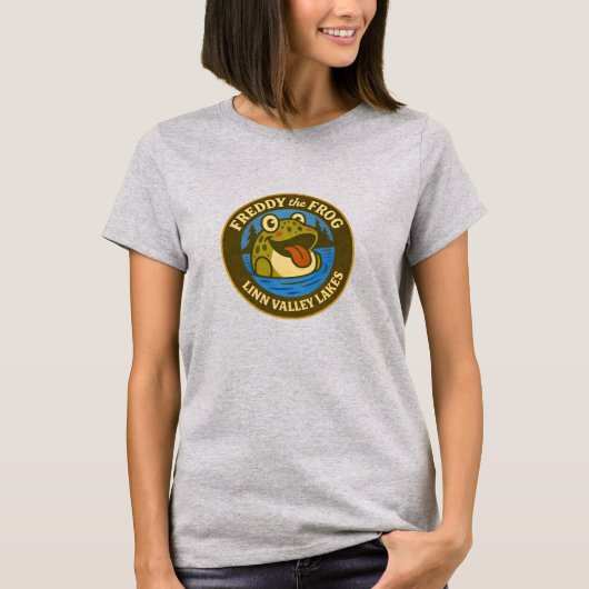 Freddy der Frosch von Linn Valley Lakes Tee (Vorderseite)