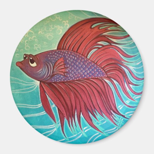 Freddy, der traurige Fisch Magnet (Vorne)