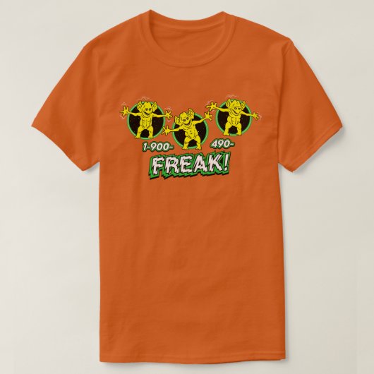 Freddy Freaker Design B T-Shirt (Design vorne)