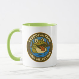 Freddy Frog of Linn Valley. Lakes Mug  Tasse