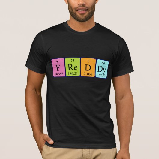 Freddy Periodenname Shirt (Vorderseite)