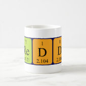 Freddy Periodenname Tasse (Mittel)