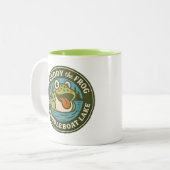 Freddy The Frog Mug Zweifarbige Tasse (Vorderseite Links)