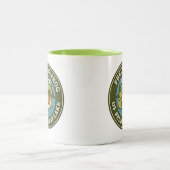 Freddy The Frog Mug Zweifarbige Tasse (Mittel)