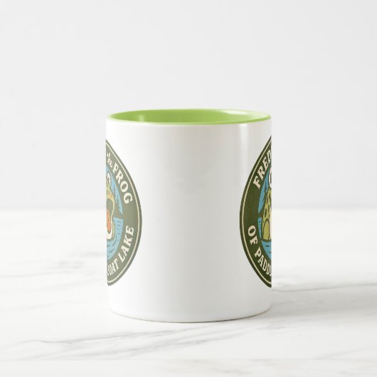 Freddy The Frog Mug Zweifarbige Tasse (Mittel)