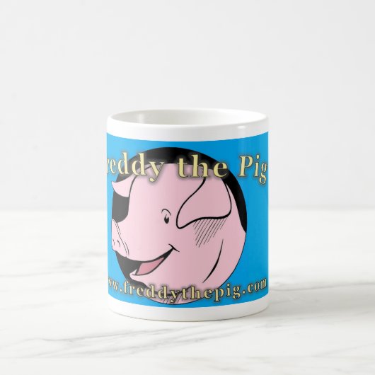 Freddy the Pig coffee Tasse (Mittel)