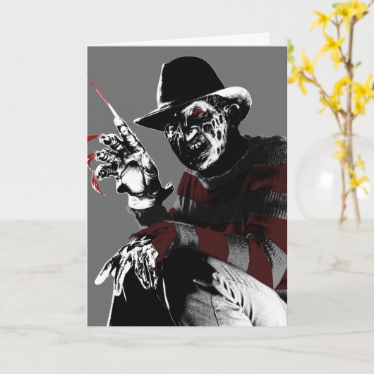 Freddy vs. Jason | Freddy Seeing Red Karte (Gelbe Blume)