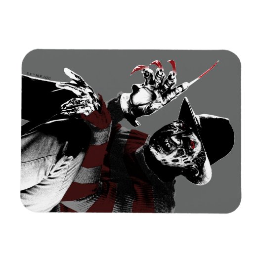 Freddy vs. Jason | Freddy Seeing Red Magnet (Horizontal)