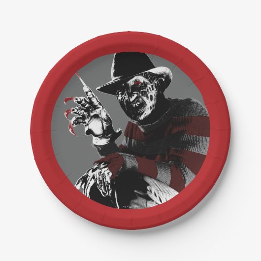 Freddy vs. Jason | Freddy Seeing Red Pappteller (Vorderseite)