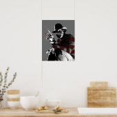 Freddy vs. Jason | Freddy Seeing Red Poster (Küche)