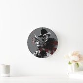 Freddy vs. Jason | Freddy Seeing Red Runde Wanduhr (Zuhause)