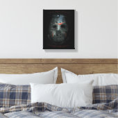 Freddy vs. Jason | Jason Mask Zitat Leinwanddruck (Insitu (Schlafzimmer))