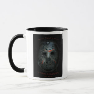 Freddy vs. Jason   Jason Mask Zitat Tasse