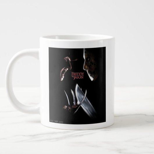 Freddy vs. Jason | Theaterposter Jumbo-Tasse (Links)