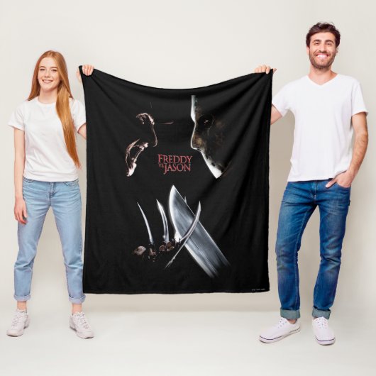 Freddy vs. Jason | Theatrical Poster Fleecedecke (Beispiel)