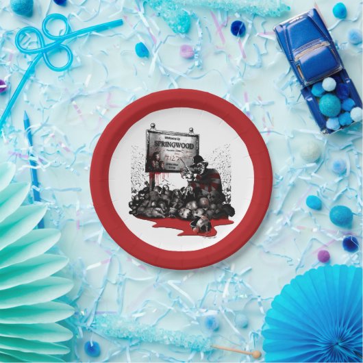 Freddy vs. Jason | Welcome to Springwood Pappteller (Party)