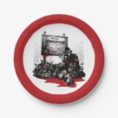 Freddy vs. Jason | Welcome to Springwood Pappteller (Vorderseite)