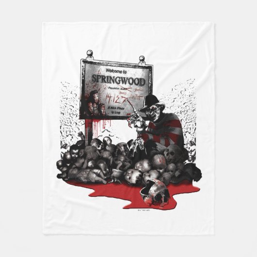 Freddy vs. Jason | Willkommen in Springwood Fleecedecke (Vorderseite)