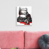 Freddy vs. Jason | Willkommen in Springwood Leinwanddruck (Insitu (Wohnzimmer))