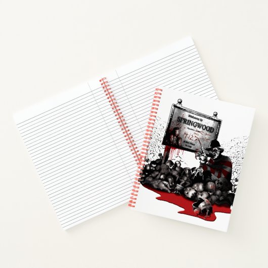 Freddy vs. Jason | Willkommen in Springwood Notizblock (Innenseite)