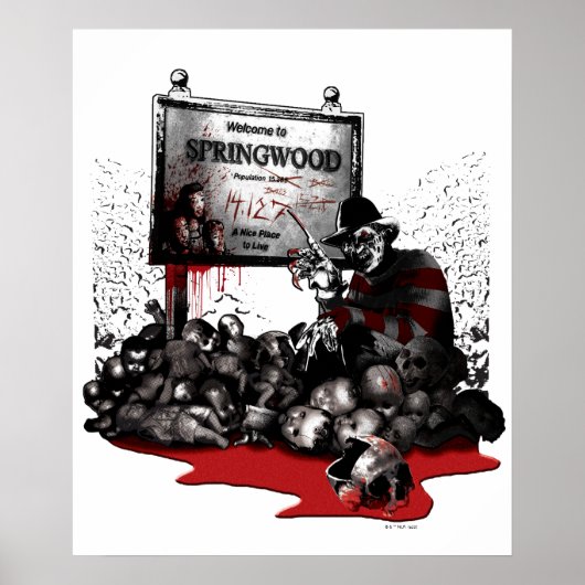 Freddy vs. Jason | Willkommen in Springwood Poster (Vorne)