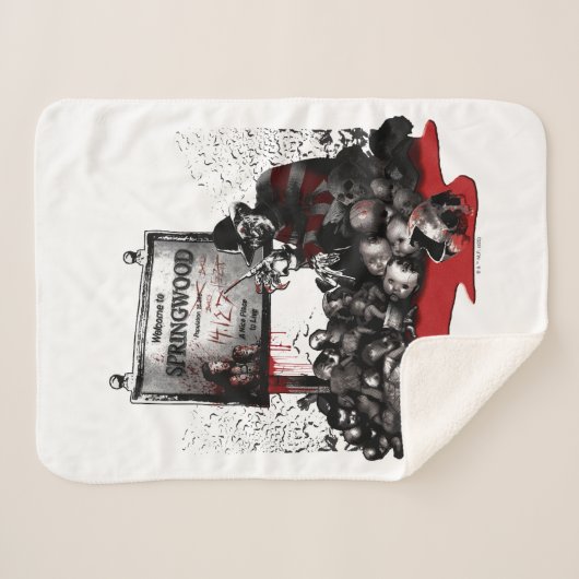 Freddy vs. Jason | Willkommen in Springwood Sherpadecke (Vorderseite (Horizontal))