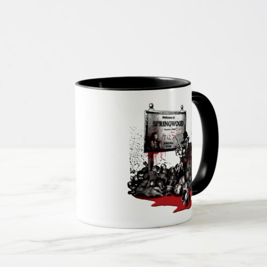 Freddy vs. Jason | Willkommen in Springwood Tasse (VorderseiteRechts)