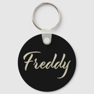 Freddy-Whitegold-Button-Schlüsselger Schlüsselanhänger
