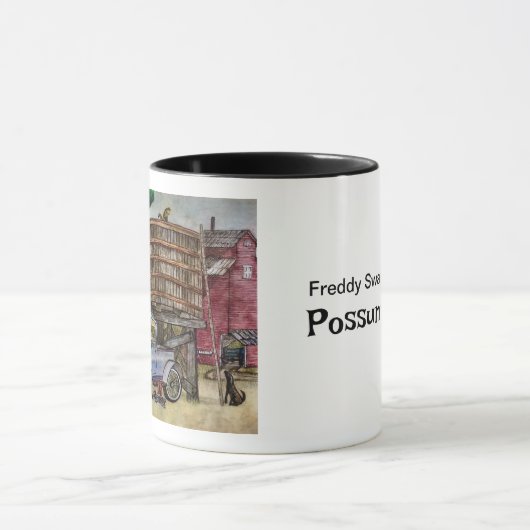 "Freddy's Jalopy" Possum Trot Tasse (Zentrum)
