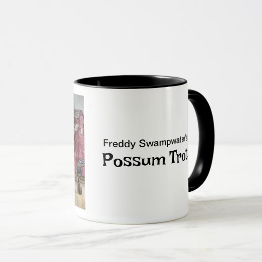 "Freddy's Jalopy" Possum Trot Tasse (VorderseiteRechts)