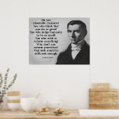 Frederic Bastiat Reform Poster (Küche)