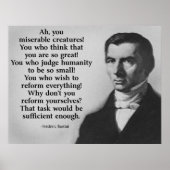 Frederic Bastiat Reform Poster (Vorne)