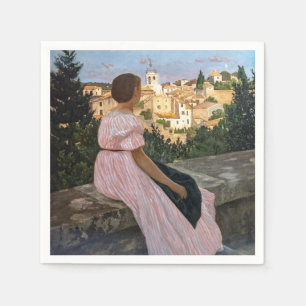 Frederic Bazilla - Das rosa Kleid Serviette