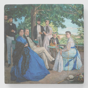 Frédéric Bazille - Das Familientreffen Steinuntersetzer