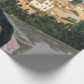 Frederic Bazille - Das rosa Kleid Geschenkpapier (Ecke)