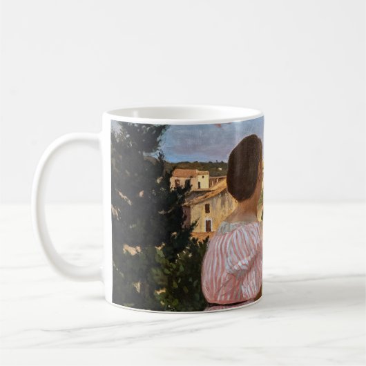 Frederic Bazille - Das rosa Kleid Kaffeetasse (Links)