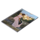 Frederic Bazille - Das rosa Kleid Notizblock (Linke Seite)