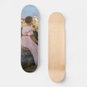 Frederic Bazille - Das rosa Kleid Skateboard (Vorderseite)