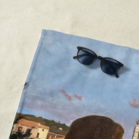 Frederic Bazille - Das rosa Kleid Strandtuch (Beispiel)