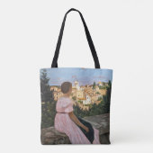 Frederic Bazille - Das rosa Kleid Tasche (Rückseite)
