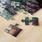 Frederic Bazille - Junge Frau mit Peonies Puzzle (Seite)