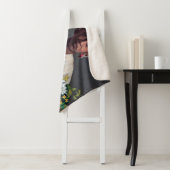 Frederic Bazille - Junge Frau mit Peonies Sherpadecke (Beispiel)