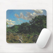 Frederic Bazille - Landschaft in Chailly Mousepad (Mit Mouse)